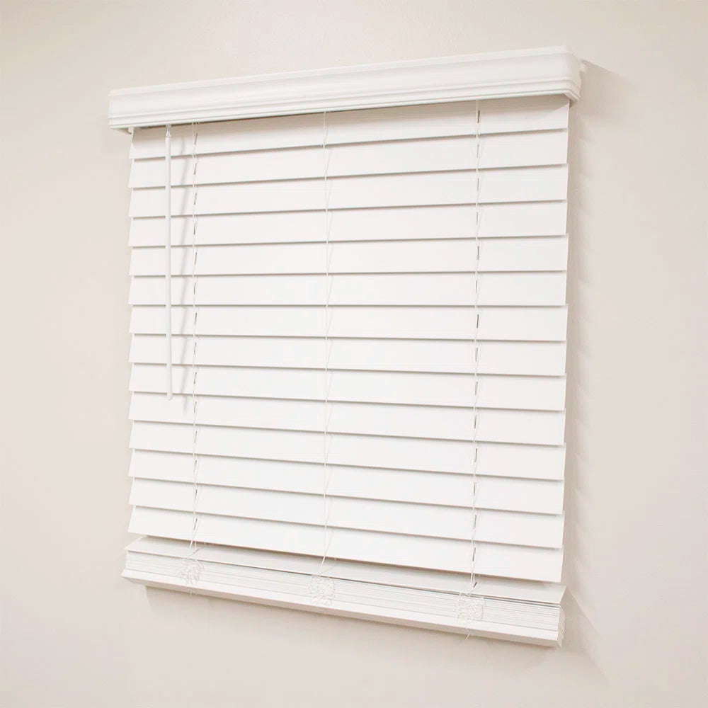 Horizontal Faux Wood Blinds