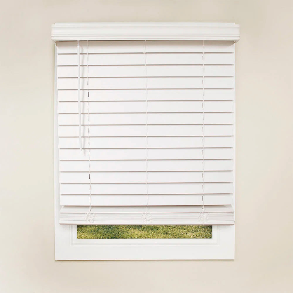 Horizontal Faux Wood Blinds