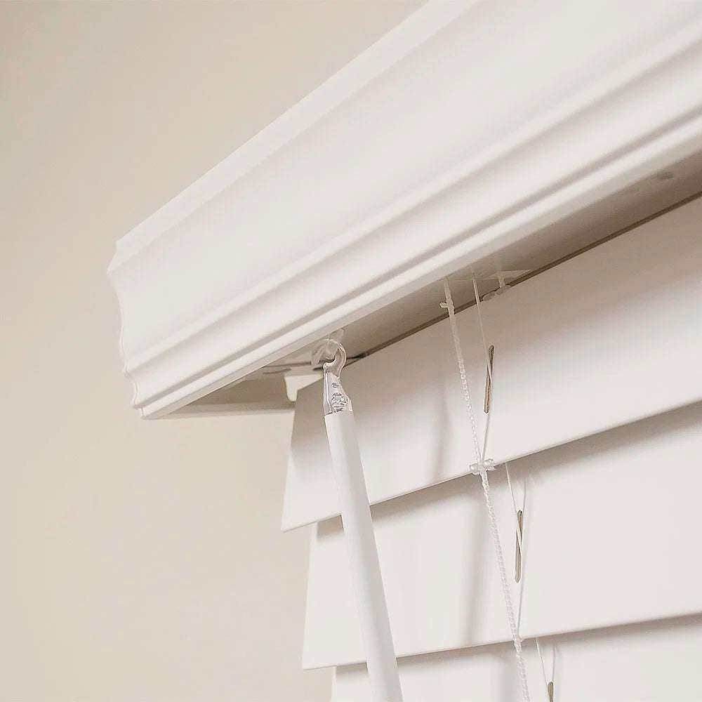 Horizontal Faux Wood Blinds