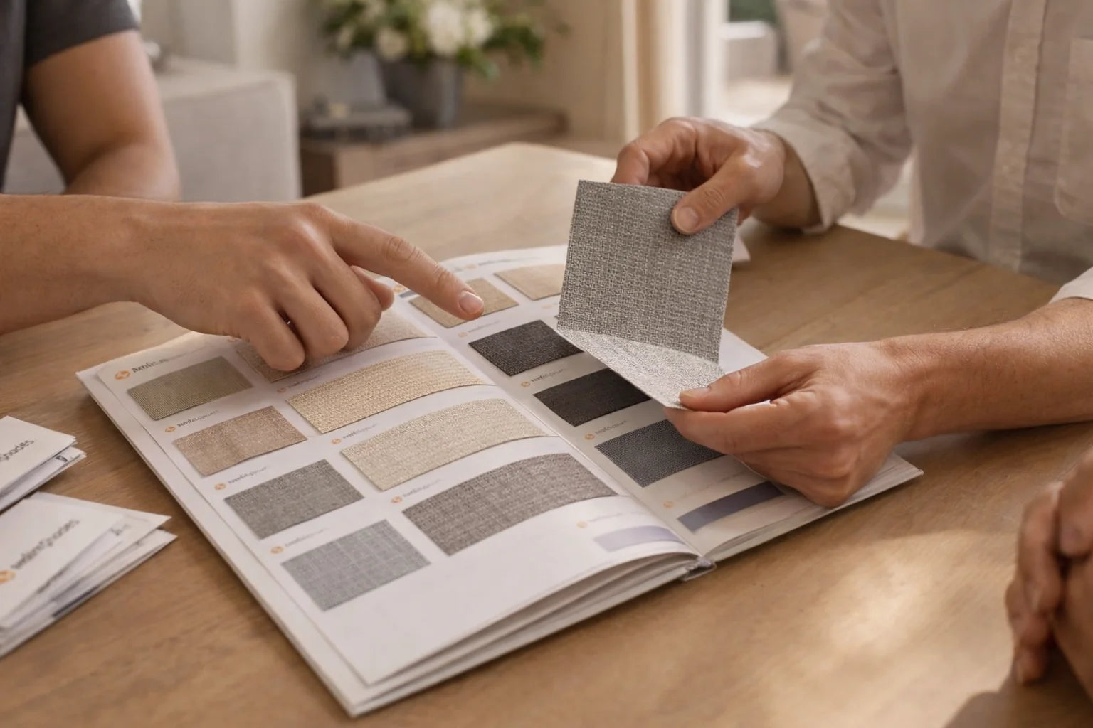 Custom window blinds quote based on fabric selection by World of Blinds